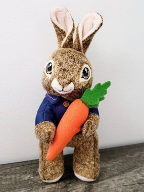 Official Peter Rabbit Plush From The Second Movie - 9" Stuffed Animal